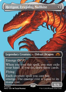 Herigast, Erupting Nullkite (Borderless) - Modern Horizons 3 #362