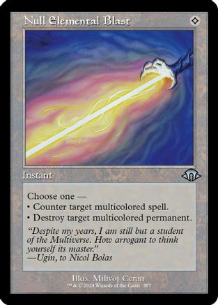 Null Elemental Blast (Retro Frame) - Modern Horizons 3 #387
