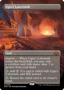 Ugin's Labyrinth (Borderless) - Modern Horizons 3 #359
