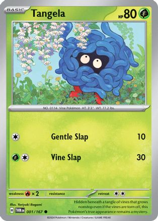 Tangela - SV06: Twilight Masquerade #001
