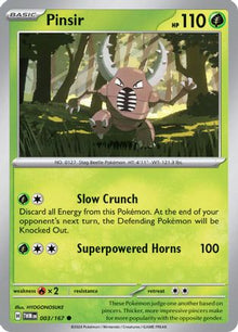 Pinsir - 003/167 - SV06: Twilight Masquerade #003