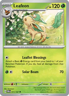 Leafeon - SV06: Twilight Masquerade #011