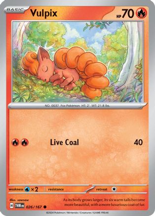 Vulpix - SV06: Twilight Masquerade #026
