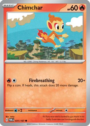 Chimchar - SV06: Twilight Masquerade #031