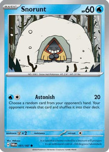 Snorunt - SV06: Twilight Masquerade #051