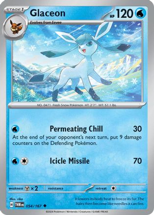 Glaceon - SV06: Twilight Masquerade #054