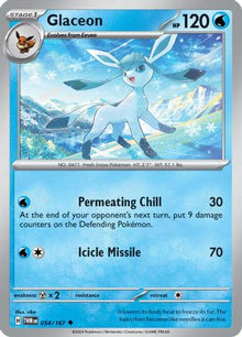 Glaceon - SV06: Twilight Masquerade #054