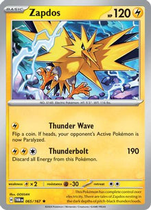 Zapdos - SV06: Twilight Masquerade #065