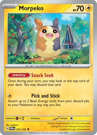 Morpeko - SV06: Twilight Masquerade #072