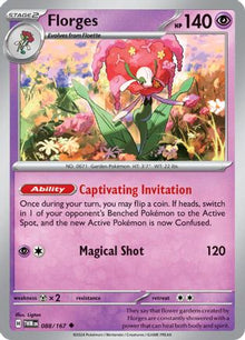 Florges - SV06: Twilight Masquerade #088