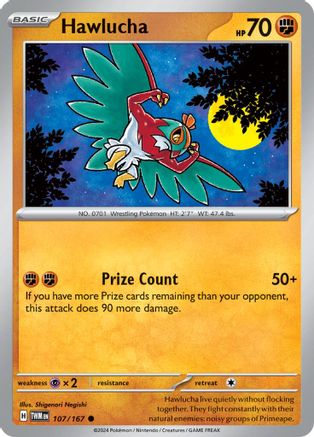 Hawlucha - SV06: Twilight Masquerade #107