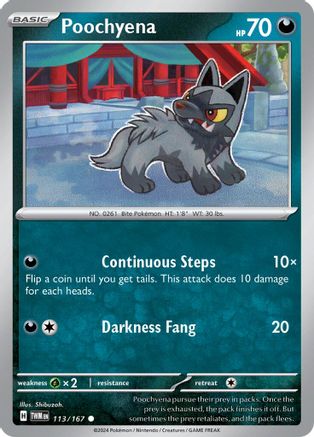Poochyena - SV06: Twilight Masquerade #113