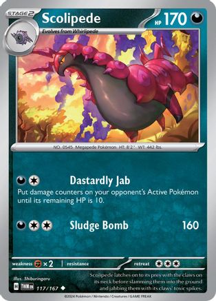 Scolipede - SV06: Twilight Masquerade #117
