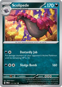 Scolipede - SV06: Twilight Masquerade #117