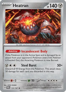 Heatran - SV06: Twilight Masquerade #123