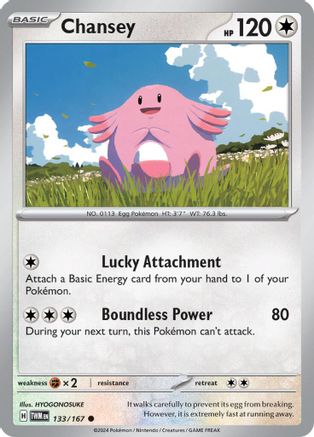 Chansey - 133/167 - SV06: Twilight Masquerade #133