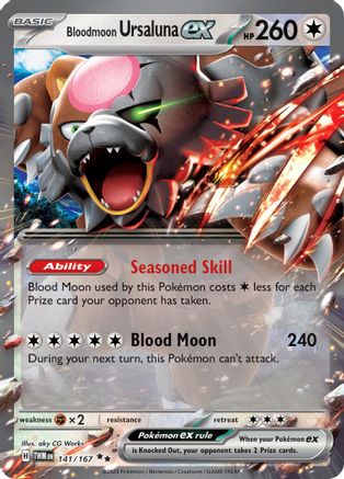 Bloodmoon Ursaluna ex - 141/167 - SV06: Twilight Masquerade #141