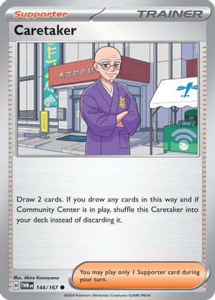 Caretaker - 144/167 - SV06: Twilight Masquerade #144