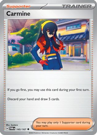 Carmine - 145/167 - SV06: Twilight Masquerade #145
