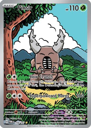 Pinsir - 168/167 - SV06: Twilight Masquerade #168