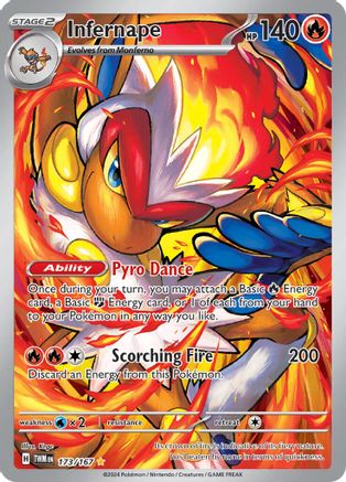 Infernape - 173/167 - SV06: Twilight Masquerade #173