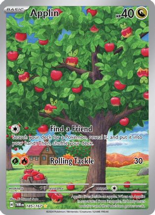 Applin - 185/167 - SV06: Twilight Masquerade #185