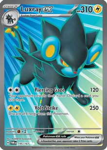 Luxray ex - 195/167 - SV06: Twilight Masquerade #195