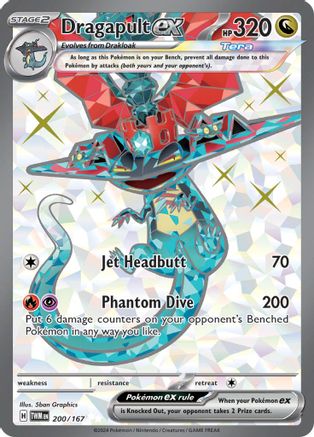 Dragapult ex - 200/167 - SV06: Twilight Masquerade #200
