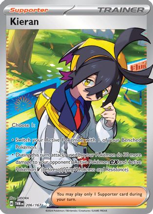 Kieran - 206/167 - SV06: Twilight Masquerade #206