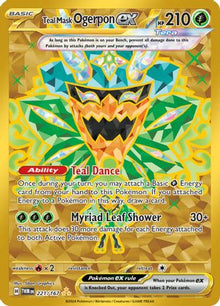 Teal Mask Ogerpon ex - 221/167 - SV06: Twilight Masquerade #221