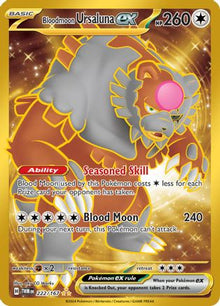 Bloodmoon Ursaluna ex - 222/167 - SV06: Twilight Masquerade #222