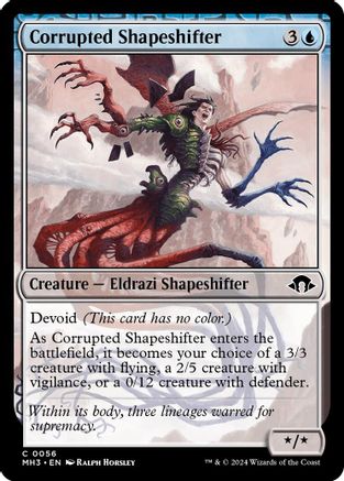 Corrupted Shapeshifter - Modern Horizons 3 #56