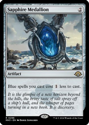 Sapphire Medallion - Modern Horizons 3 #296