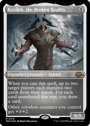 Kozilek, the Broken Reality (Foil Etched) - Modern Horizons 3 #475