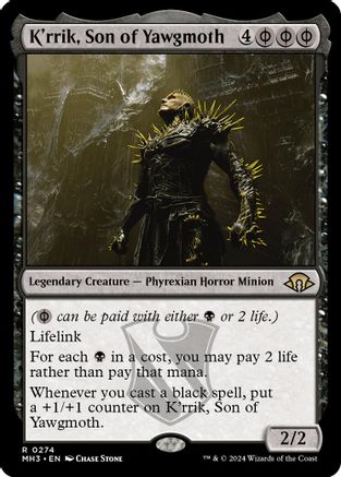 K'rrik, Son of Yawgmoth - Modern Horizons 3 #274