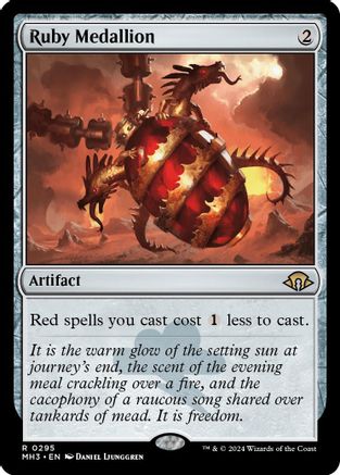 Ruby Medallion - Modern Horizons 3 #295