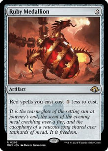Ruby Medallion - Modern Horizons 3 #295