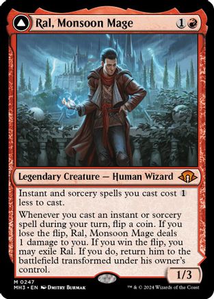 Ral, Monsoon Mage - Modern Horizons 3 #247