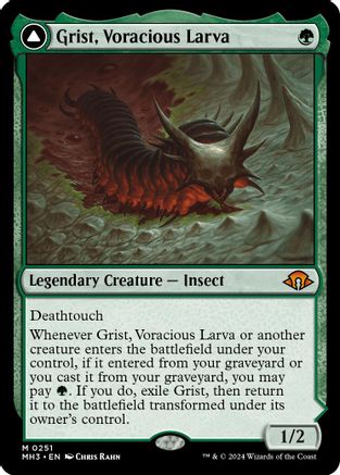 Grist, Voracious Larva - Modern Horizons 3 #251