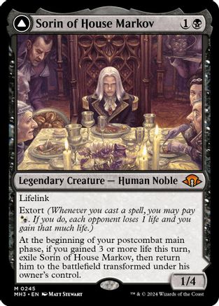 Sorin of House Markov - Modern Horizons 3 #245