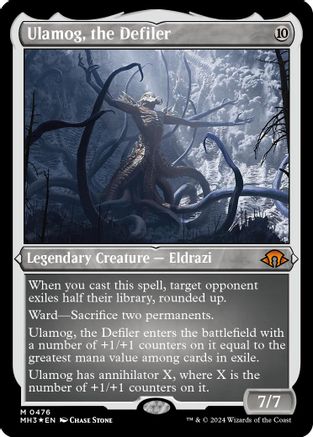 Ulamog, the Defiler (Foil Etched) - Modern Horizons 3 #476