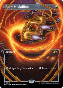 Ruby Medallion (Borderless) - Modern Horizons 3 #348