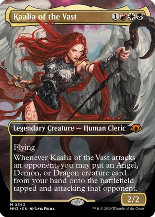 Kaalia of the Vast (0343) (Borderless) - Modern Horizons 3 #343