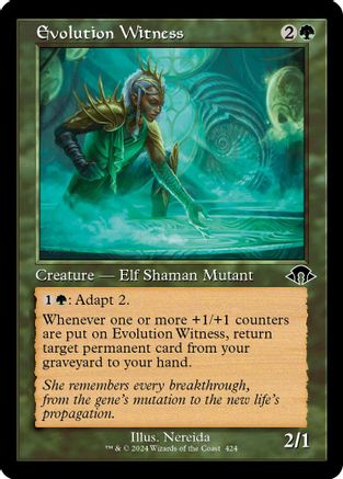 Evolution Witness (Retro Frame) - Modern Horizons 3 #424