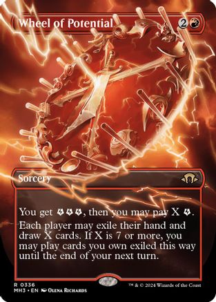 Wheel of Potential (Borderless) - Modern Horizons 3 #336