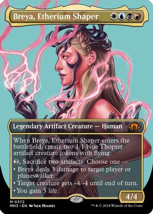 Breya, Etherium Shaper (Borderless) - Modern Horizons 3 #372