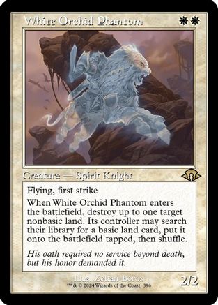 White Orchid Phantom (Retro Frame) - Modern Horizons 3 #396