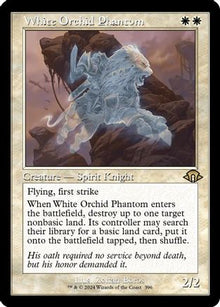 White Orchid Phantom (Retro Frame) - Modern Horizons 3 #396