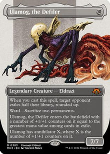 Ulamog, the Defiler (Borderless) - Modern Horizons 3 #383