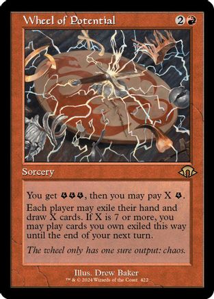 Wheel of Potential (Retro Frame) - Modern Horizons 3 #422